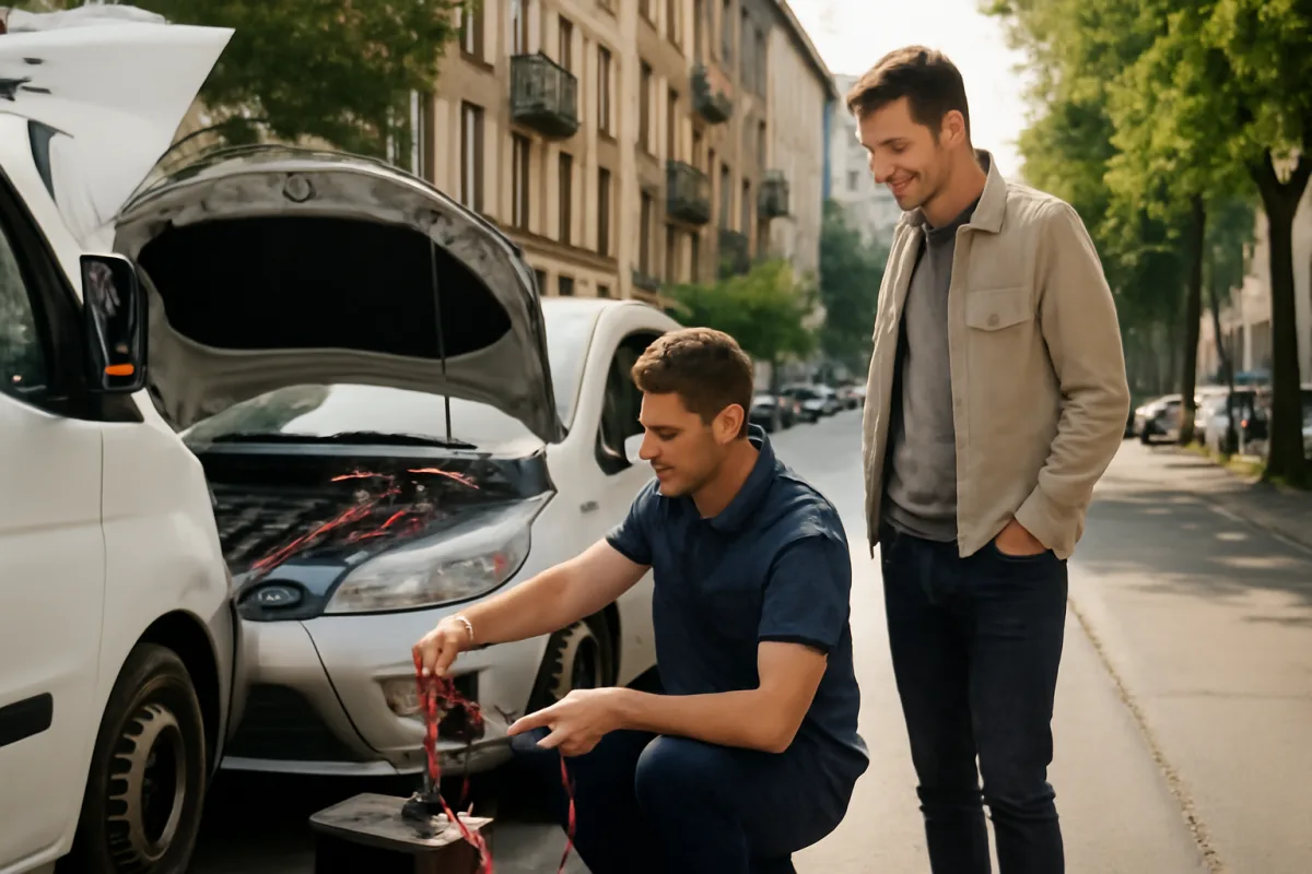 Assistenza batteria auto a domicilio Milano: il trucco per non spostare il veicolo in panne