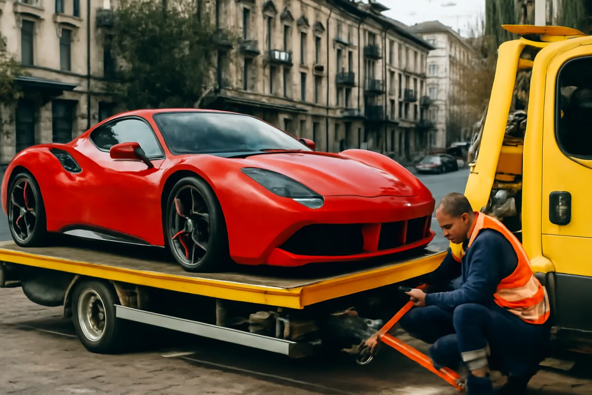 Carroattrezzi e trasporto auto sportive a Milano: le cautele che evitano danni irreversibili alla vettura