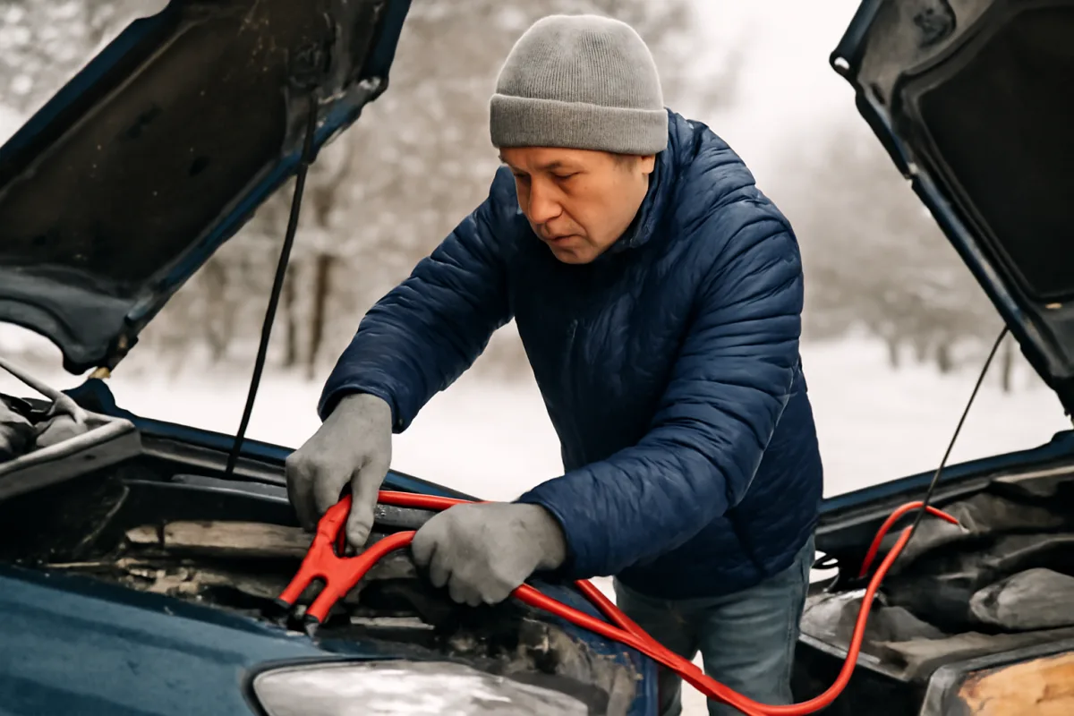 Batteria scarica d’inverno: i trucchi per evitare di restare in panne nelle giornate fredde