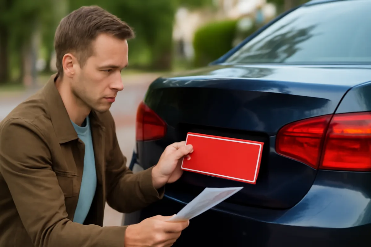 La targa prova può essere usata su auto private? Il chiarimento ufficiale che molti ignorano