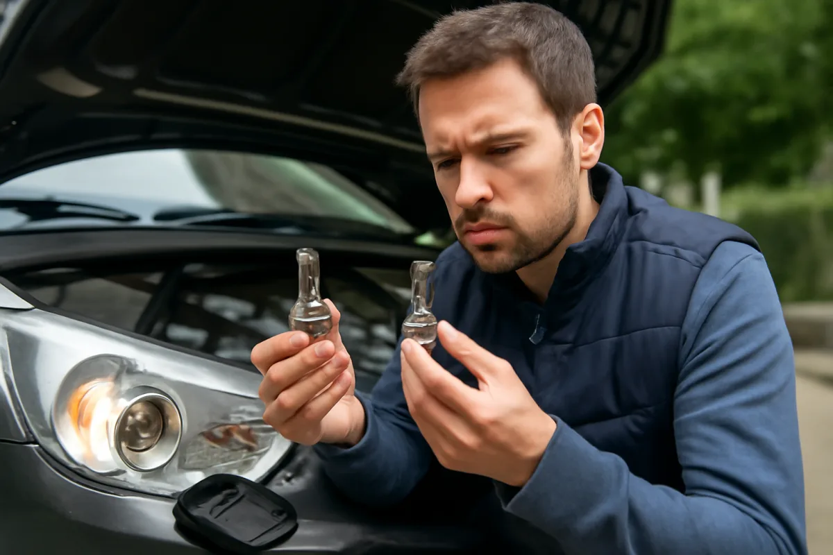 Lampadine auto fulminate: quali controlli fare e come sostituirle senza rischiare sanzioni