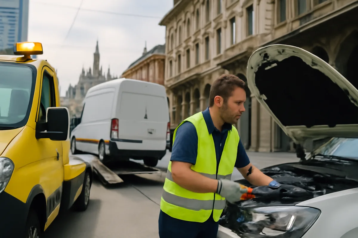 Servizio di assistenza stradale per flotte aziendali a Milano: vantaggi concreti per le imprese sempre in movimento