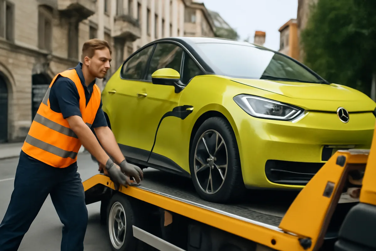 Carroattrezzi rapido per auto elettriche a Milano: come prevenire danni costosi